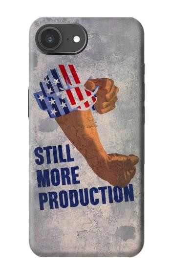 S3963 さらなる生産 ヴィンテージポストカード Still More Production Vintage Postcard iPhone 17e バックケース、フリップケース・カバー