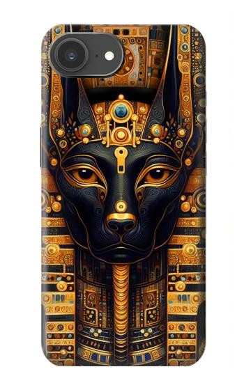 S3992 金と黒のアヌビス Gold Black Anubis iPhone 17e バックケース、フリップケース・カバー