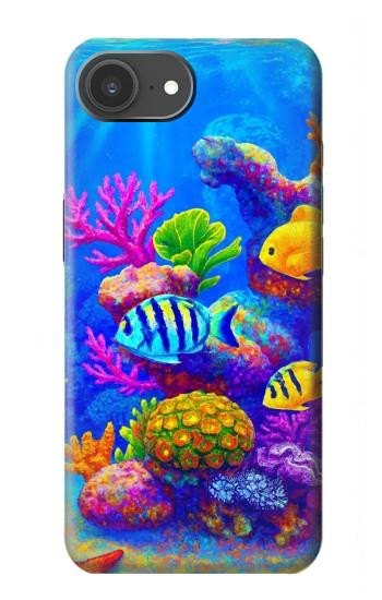 S4058 カラフルな水族館 Colorful Aquarium iPhone 17e バックケース、フリップケース・カバー