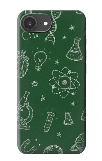 S4059 科学黒板グラフィック Science Chalkboard Graphic iPhone 17e バックケース、フリップケース・カバー