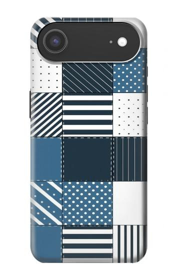 S4082 モダンパッチワーク柄 Modern Geometric Patchwork Pattern iPhone Air バックケース、フリップケース・カバー