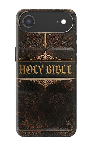 S4109 アンティーク聖書風表紙 Vintage Antique Bible Book Cover Art iPhone Air バックケース、フリップケース・カバー