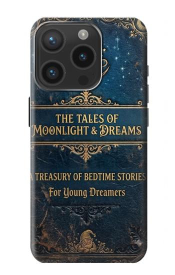 S4080 月夜の幻想物語 Moonlit Fantasy Bedtime Story iPhone 15 Pro バックケース、フリップケース・カバー