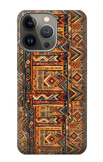 S4079 トライバル幾何学柄 Tribal Geometric Ethnic Pattern iPhone 13 Pro Max バックケース、フリップケース・カバー