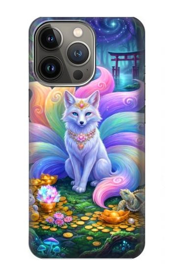 S4088 幻想キツネ精霊 Fantasy Fox Spirit Magical Artwork iPhone 13 Pro Max バックケース、フリップケース・カバー