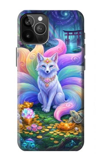 S4088 幻想キツネ精霊 Fantasy Fox Spirit Magical Artwork iPhone 12 Pro Max バックケース、フリップケース・カバー
