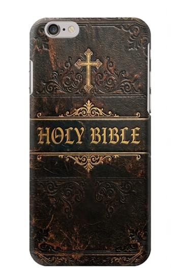 S4109 アンティーク聖書風表紙 Vintage Antique Bible Book Cover Art iPhone 6 6S バックケース、フリップケース・カバー