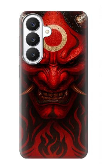 S4099 赤鬼幻想アート Mystic Red Demon Illustration Samsung Galaxy S26 バックケース、フリップケース・カバー
