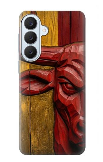 S4098 スペイン闘牛アート Span Bull Carved Artwork Samsung Galaxy S26 Plus バックケース、フリップケース・カバー