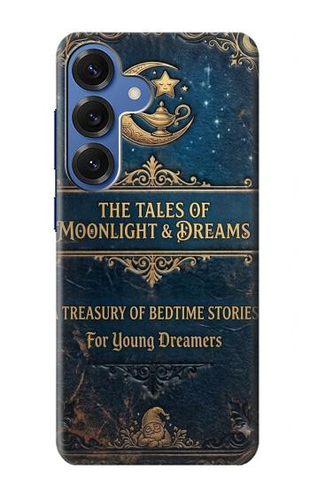S4080 月夜の幻想物語 Moonlit Fantasy Bedtime Story Samsung Galaxy S25 バックケース、フリップケース・カバー