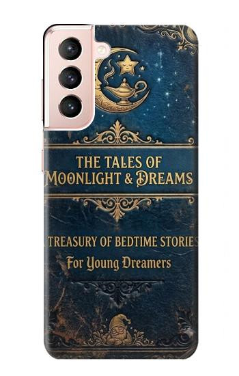 S4080 月夜の幻想物語 Moonlit Fantasy Bedtime Story Samsung Galaxy S21 5G バックケース、フリップケース・カバー