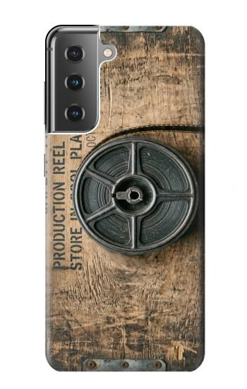 S4108 レトロフィルムアート Vintage Camera Film Reel Artwork Samsung Galaxy S21 Plus 5G, Galaxy S21+ 5G バックケース、フリップケース・カバー