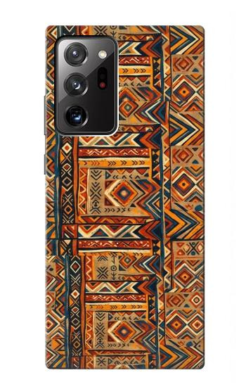 S4079 トライバル幾何学柄 Tribal Geometric Ethnic Pattern Samsung Galaxy Note 20 Ultra, Ultra 5G バックケース、フリップケース・カバー