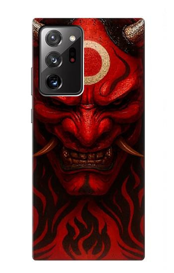 S4099 赤鬼幻想アート Mystic Red Demon Illustration Samsung Galaxy Note 20 Ultra, Ultra 5G バックケース、フリップケース・カバー