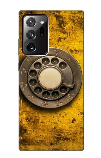 S4107 レトロ電話ダイヤル Retro Rotary Phone Dial Vintage Samsung Galaxy Note 20 Ultra, Ultra 5G バックケース、フリップケース・カバー