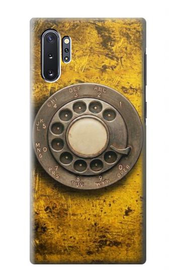 S4107 レトロ電話ダイヤル Retro Rotary Phone Dial Vintage Samsung Galaxy Note 10 Plus バックケース、フリップケース・カバー