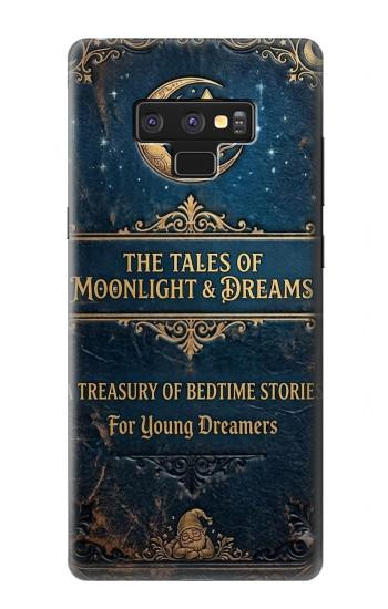 S4080 月夜の幻想物語 Moonlit Fantasy Bedtime Story Note 9 Samsung Galaxy Note9 バックケース、フリップケース・カバー