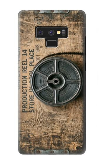 S4108 レトロフィルムアート Vintage Camera Film Reel Artwork Note 9 Samsung Galaxy Note9 バックケース、フリップケース・カバー