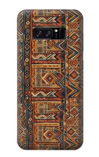 S4079 トライバル幾何学柄 Tribal Geometric Ethnic Pattern Note 8 Samsung Galaxy Note8 バックケース、フリップケース・カバー
