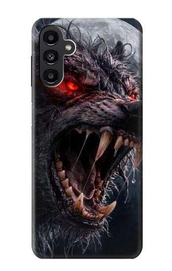 S4094 月夜のオオカミ Wolf Moonlight Fantasy Art Samsung Galaxy A13 5G バックケース、フリップケース・カバー