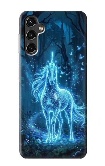 S4104 幻想の森の精霊馬 Mystical Forest Spirit Horse Fantasy Samsung Galaxy A14 5G バックケース、フリップケース・カバー