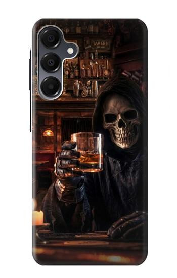 S4102 スカルバーアート Vintage Skull Tavern Artwork Samsung Galaxy A16 5G バックケース、フリップケース・カバー