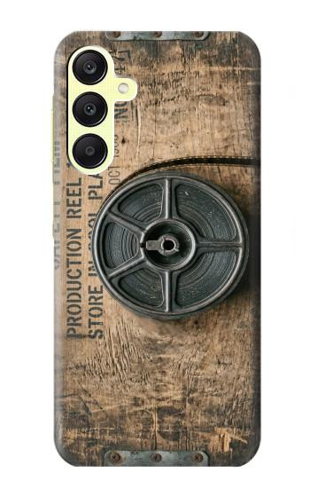 S4108 レトロフィルムアート Vintage Camera Film Reel Artwork Samsung Galaxy A25 5G バックケース、フリップケース・カバー