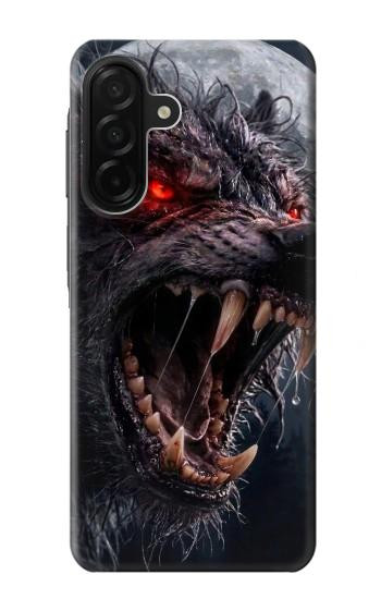 S4094 月夜のオオカミ Wolf Moonlight Fantasy Art Samsung Galaxy A26 バックケース、フリップケース・カバー