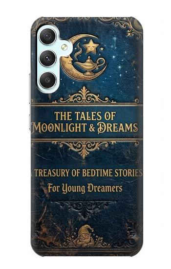 S4080 月夜の幻想物語 Moonlit Fantasy Bedtime Story Samsung Galaxy A34 5G バックケース、フリップケース・カバー