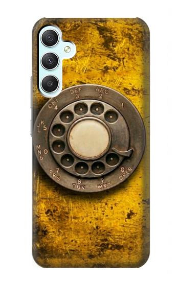 S4107 レトロ電話ダイヤル Retro Rotary Phone Dial Vintage Samsung Galaxy A34 5G バックケース、フリップケース・カバー