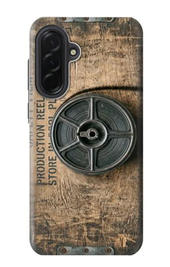 S4108 レトロフィルムアート Vintage Camera Film Reel Artwork Samsung Galaxy A36 バックケース、フリップケース・カバー