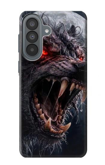 S4094 月夜のオオカミ Wolf Moonlight Fantasy Art Samsung Galaxy A37 バックケース、フリップケース・カバー