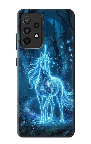 S4104 幻想の森の精霊馬 Mystical Forest Spirit Horse Fantasy Samsung Galaxy A52, Galaxy A52 5G バックケース、フリップケース・カバー