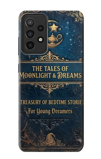 S4080 月夜の幻想物語 Moonlit Fantasy Bedtime Story Samsung Galaxy A52s 5G バックケース、フリップケース・カバー