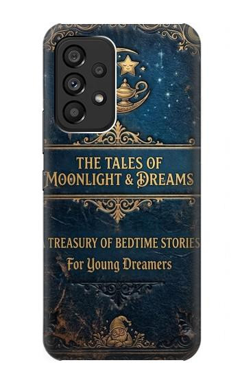 S4080 月夜の幻想物語 Moonlit Fantasy Bedtime Story Samsung Galaxy A53 5G バックケース、フリップケース・カバー