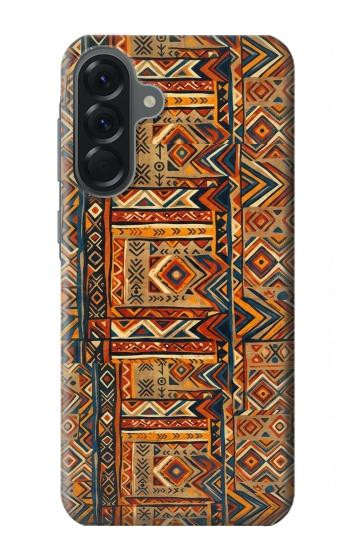 S4079 トライバル幾何学柄 Tribal Geometric Ethnic Pattern Samsung Galaxy A56 バックケース、フリップケース・カバー