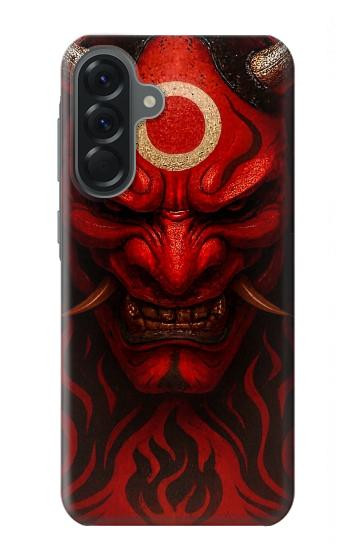 S4099 赤鬼幻想アート Mystic Red Demon Illustration Samsung Galaxy A56 バックケース、フリップケース・カバー