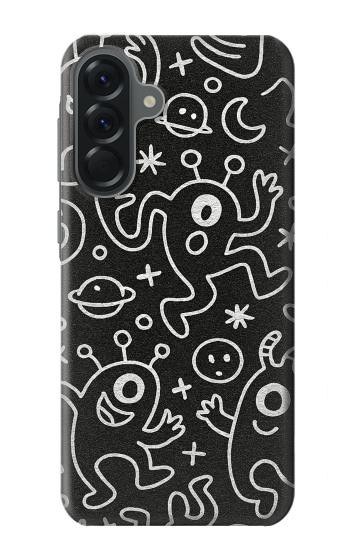 S4101 モンスター柄 Cute Cartoon Monster Pattern Samsung Galaxy A56 バックケース、フリップケース・カバー