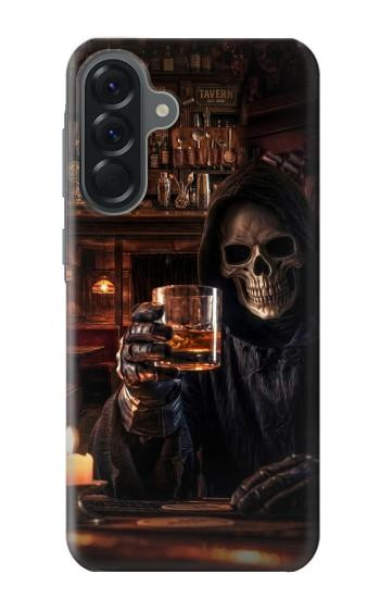 S4102 スカルバーアート Vintage Skull Tavern Artwork Samsung Galaxy A56 バックケース、フリップケース・カバー