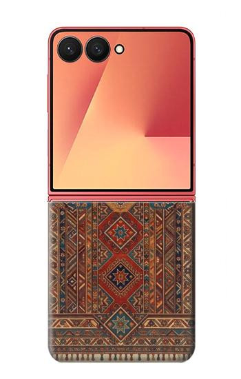 S4096 伝統幾何学模様 Traditional Geometric Pattern Design Samsung Galaxy Z Flip 7 バックケース、フリップケース・カバー