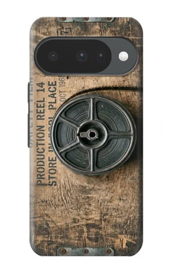 S4108 レトロフィルムアート Vintage Camera Film Reel Artwork Google Pixel 10, 10 Pro バックケース、フリップケース・カバー