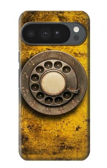 S4107 レトロ電話ダイヤル Retro Rotary Phone Dial Vintage Google Pixel 10 Pro XL バックケース、フリップケース・カバー