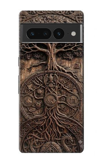 S4103 生命の樹アート Ancient Tree Of Life Symbol Art Google Pixel 7 Pro バックケース、フリップケース・カバー
