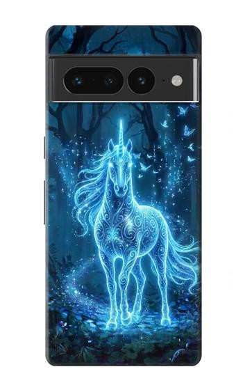 S4104 幻想の森の精霊馬 Mystical Forest Spirit Horse Fantasy Google Pixel 7 Pro バックケース、フリップケース・カバー