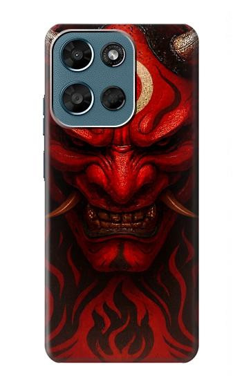 S4099 赤鬼幻想アート Mystic Red Demon Illustration Motorola Moto G (2026), G Play (2026) バックケース、フリップケース・カバー