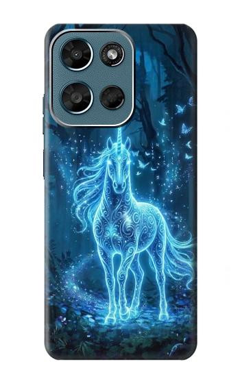 S4104 幻想の森の精霊馬 Mystical Forest Spirit Horse Fantasy Motorola Moto G (2026), G Play (2026) バックケース、フリップケース・カバー