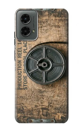 S4108 レトロフィルムアート Vintage Camera Film Reel Artwork Motorola Moto G 5G (2024) バックケース、フリップケース・カバー