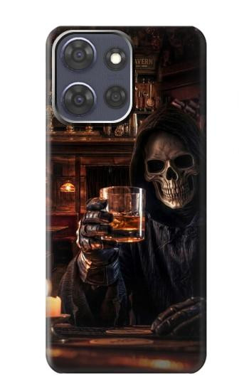 S4102 スカルバーアート Vintage Skull Tavern Artwork Motorola Moto G Power (2025,2026) バックケース、フリップケース・カバー
