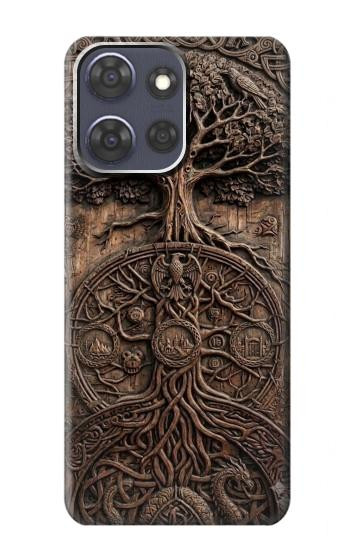 S4103 生命の樹アート Ancient Tree Of Life Symbol Art Motorola Moto G Power (2025,2026) バックケース、フリップケース・カバー