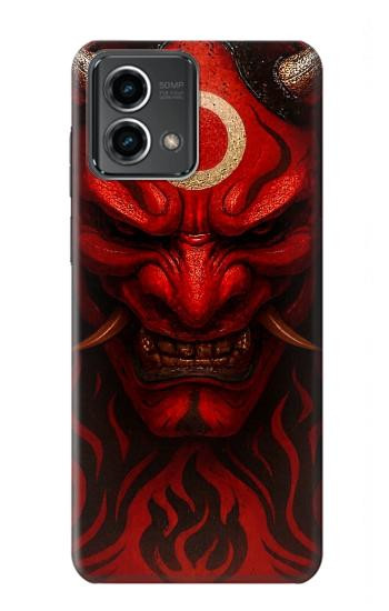 S4099 赤鬼幻想アート Mystic Red Demon Illustration Motorola Moto G Stylus 5G (2023) バックケース、フリップケース・カバー